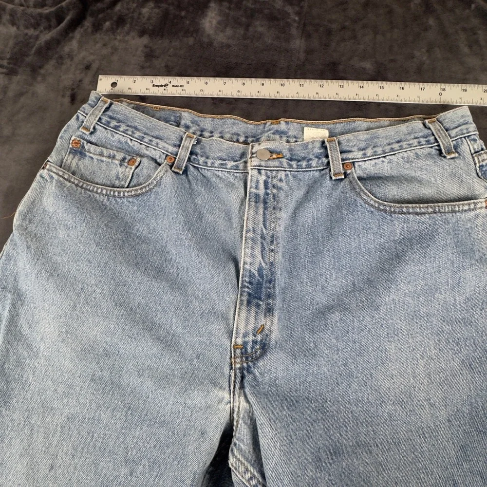 Levi's 560 Relaxed Fit Jeans Mens 42x30 Light Wash Denim Tapered Leg